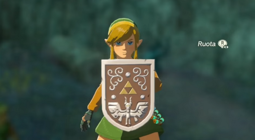 lo Scudo del Vento Marino in Zelda: TOTK