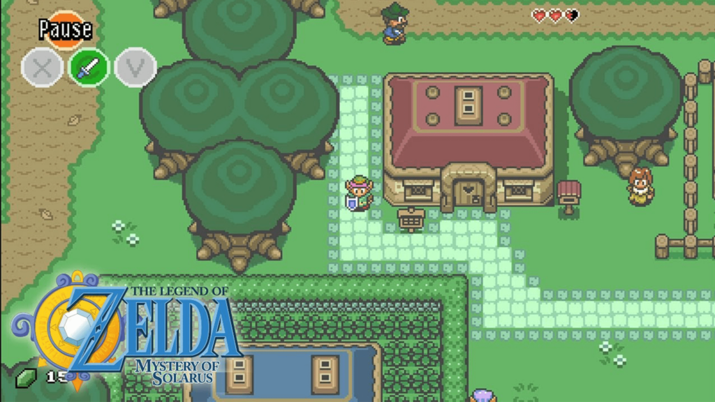 The legend of Zelda Solarus game maker open source