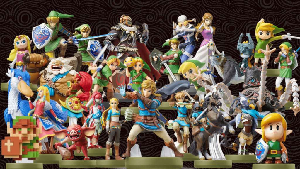 Gli Amiibo della serie di Zelda sono davvero numerosi!