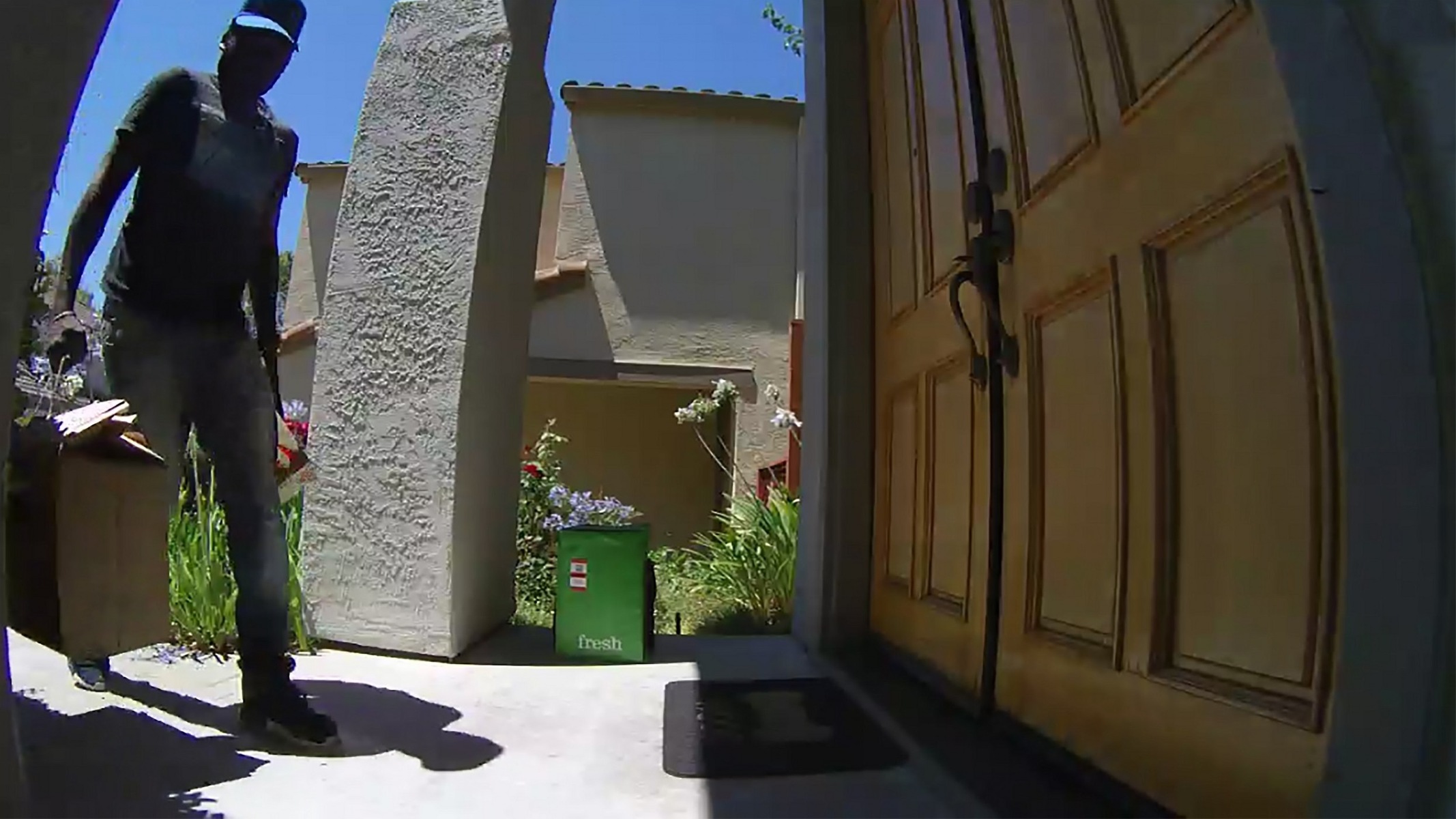 amazon delivery driver dropping 1 1
