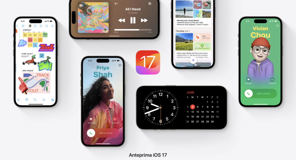 Anteprima iOS 17