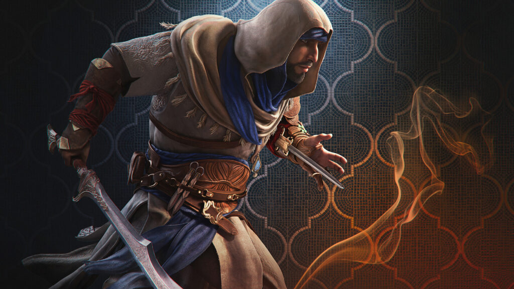 assassins creed mirage basim 2k wallpaper uhdpaper.com 499@1@i