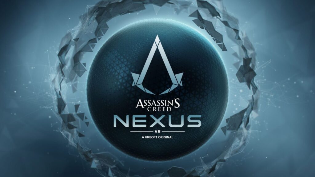 il logo ufficiale di Assassin's Creed Nexus, il titolo VR di Ubisoft