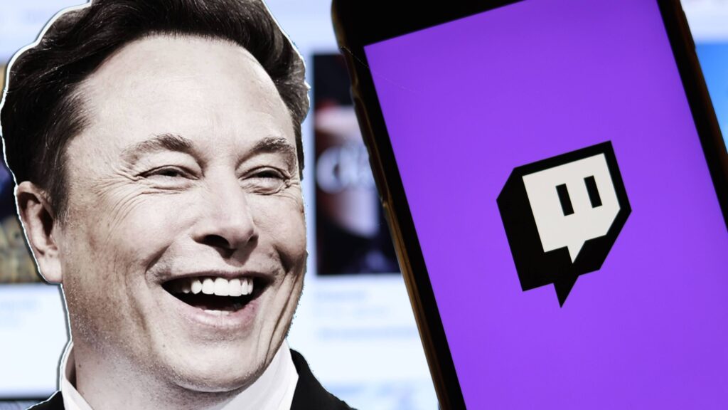 elon musk twitch