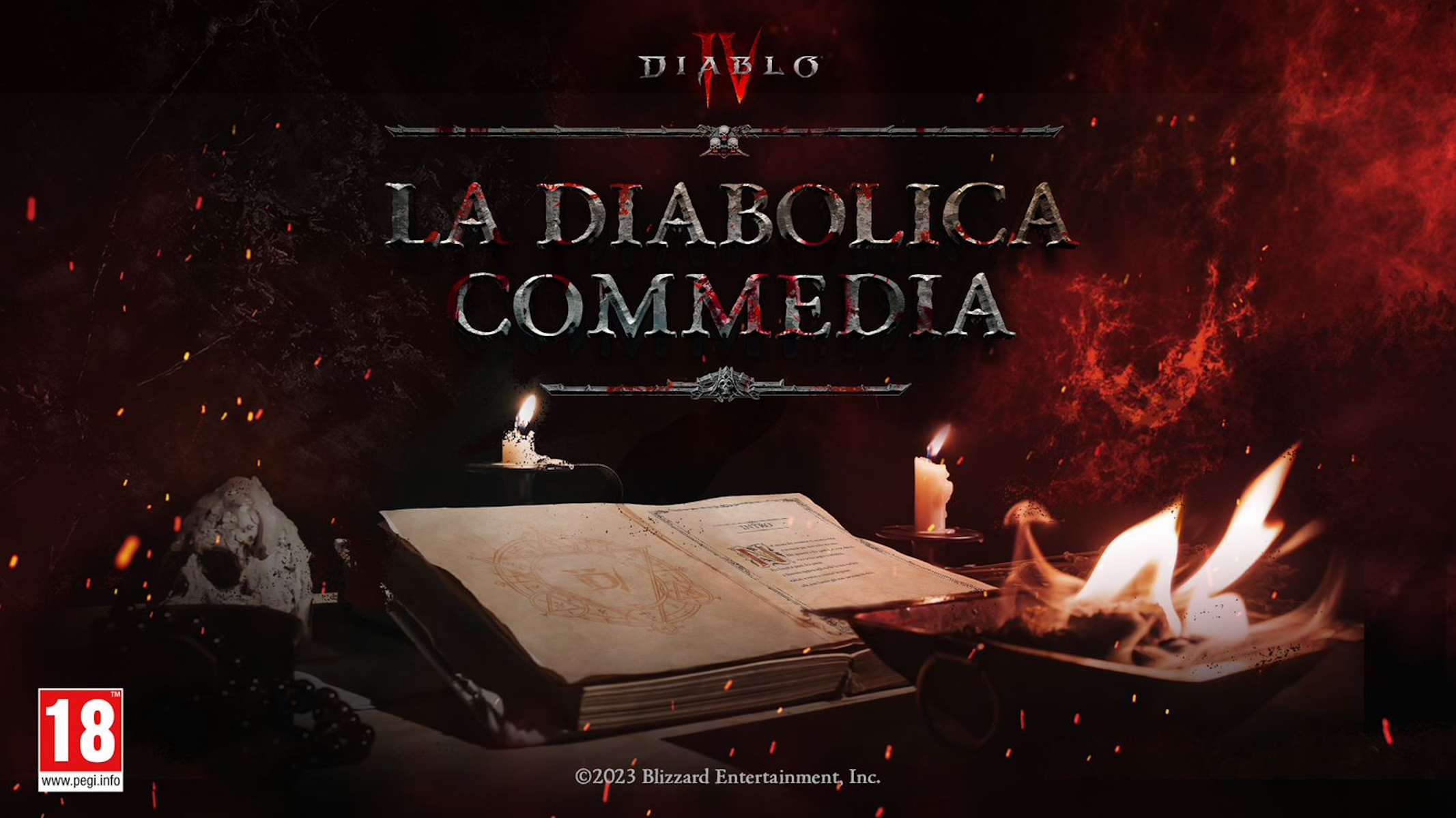 Diablo 4 Libro La Diabolica Commedia