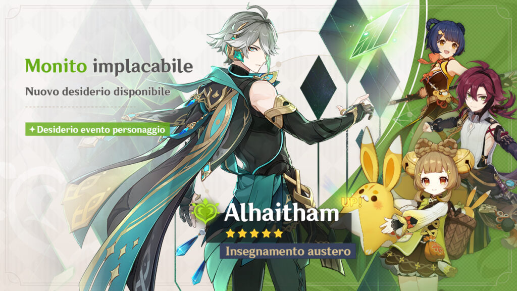 Alhaitham Banner 3.7 fase 2 Genshin Impact