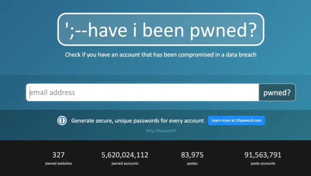 Digital Privacy, have i been pwned?
