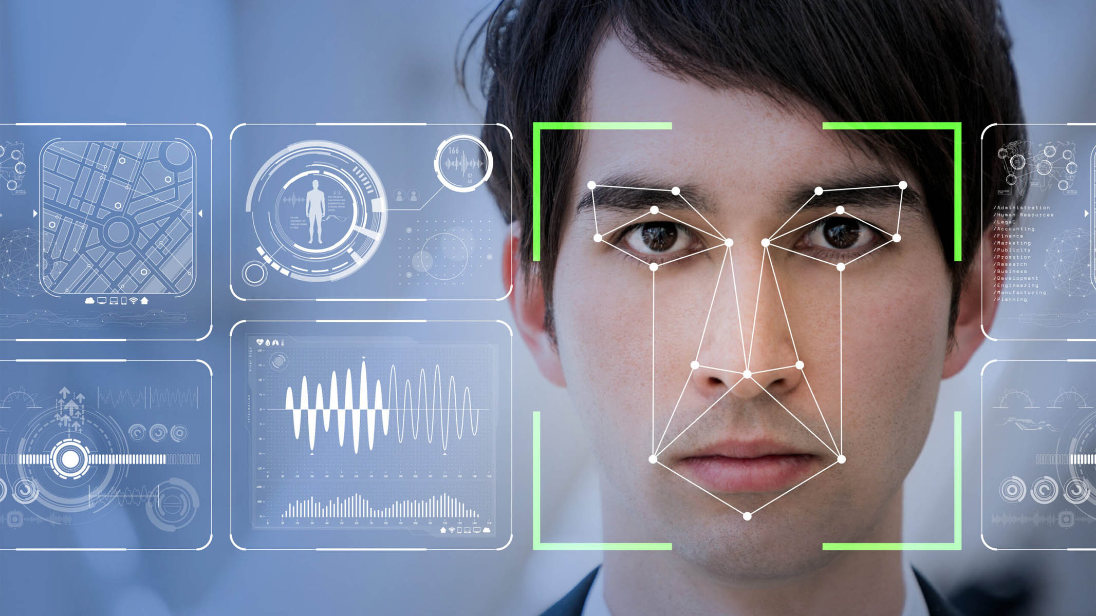 Intelligenza artificiale sorveglianza biometrica IA AI
