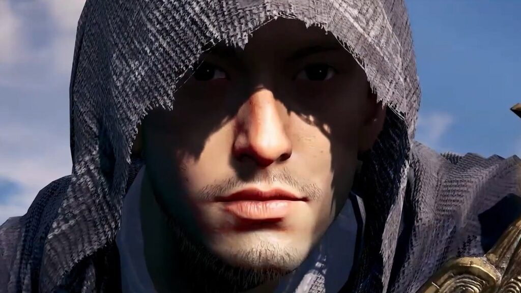 Il volto del protagonista di Assassin's Creed Codename Jade