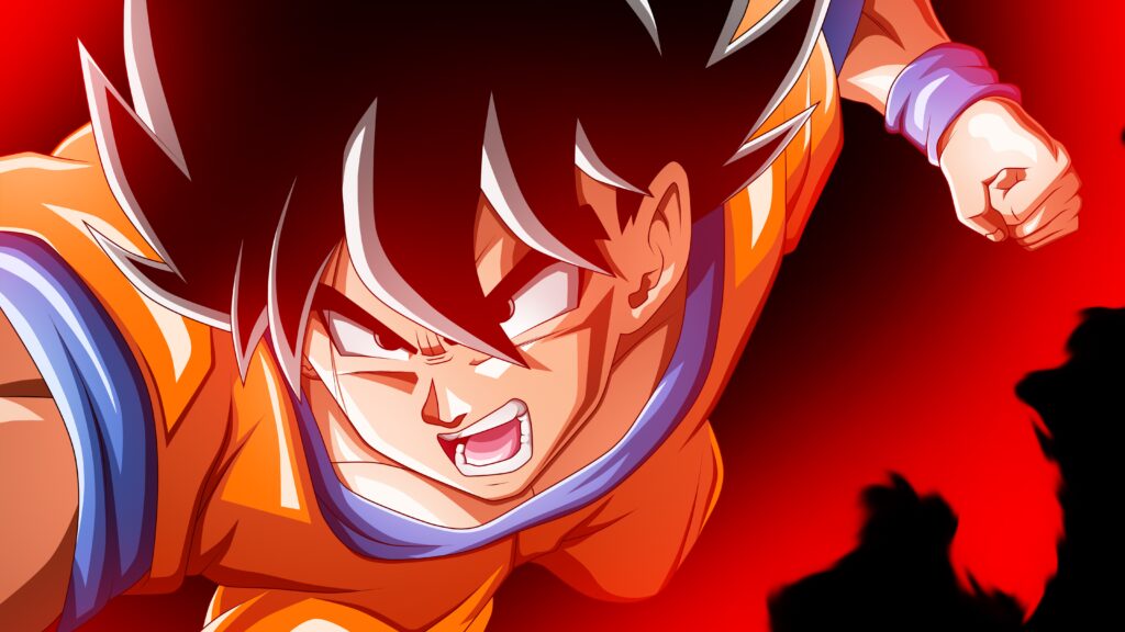 kaio ken goku dragon ball z 5k 5 1