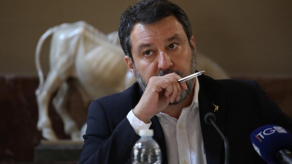 Ministro dei Trasporti Matteo Salvini