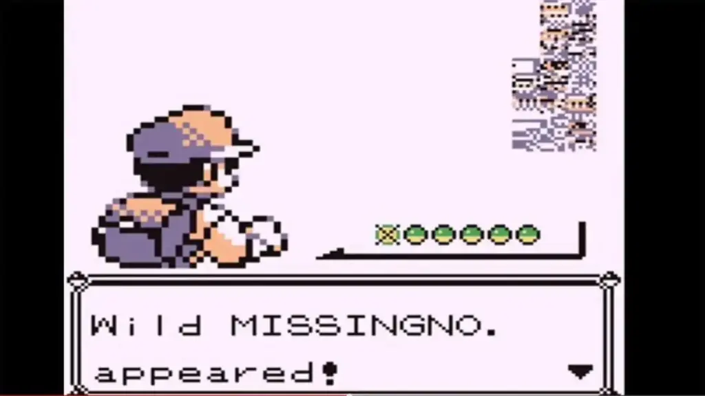 Missingno in pokemon rosso e blu