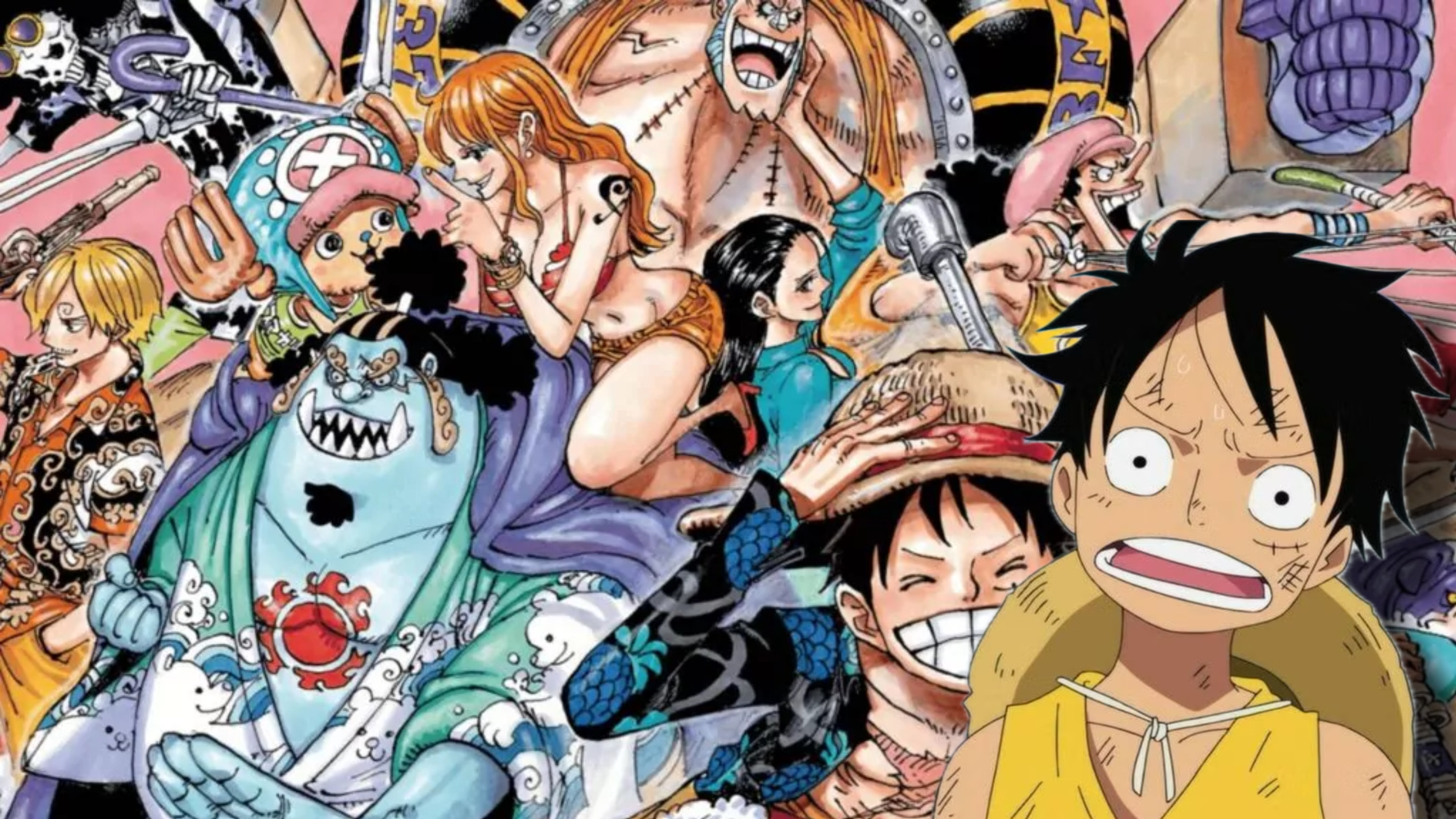 One Piece Luffy manga