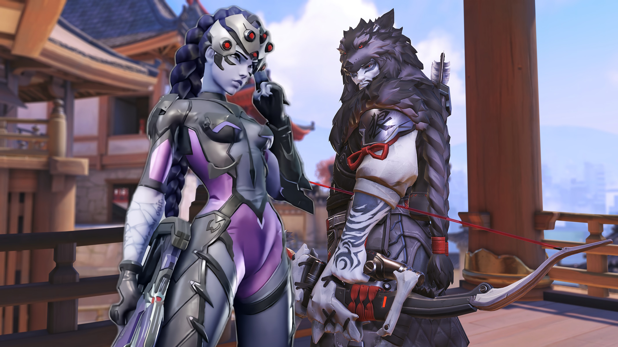 Overwatch 2 Hanzo e Widowmaker