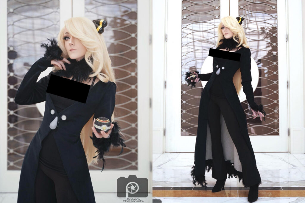 Pokémon Camilla/Cynthia cosplay