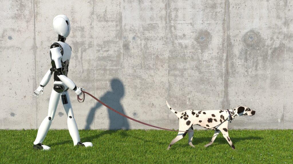 robot walking dog 1