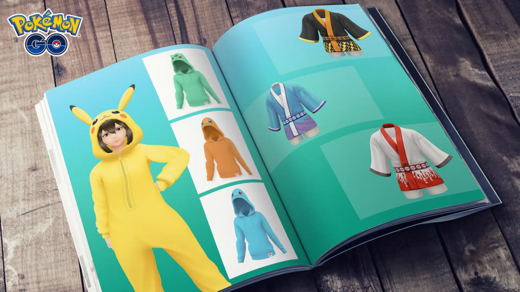 Pokemon GO inventario vestiti sconti tuta Pikachu