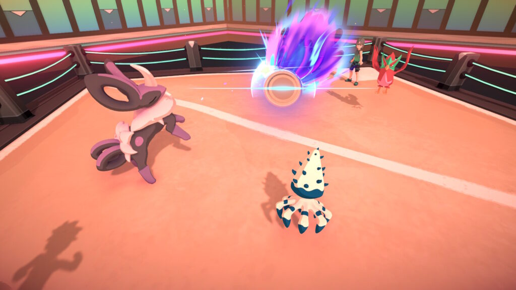 Temtem Showdown esempio di una battaglia 2v2