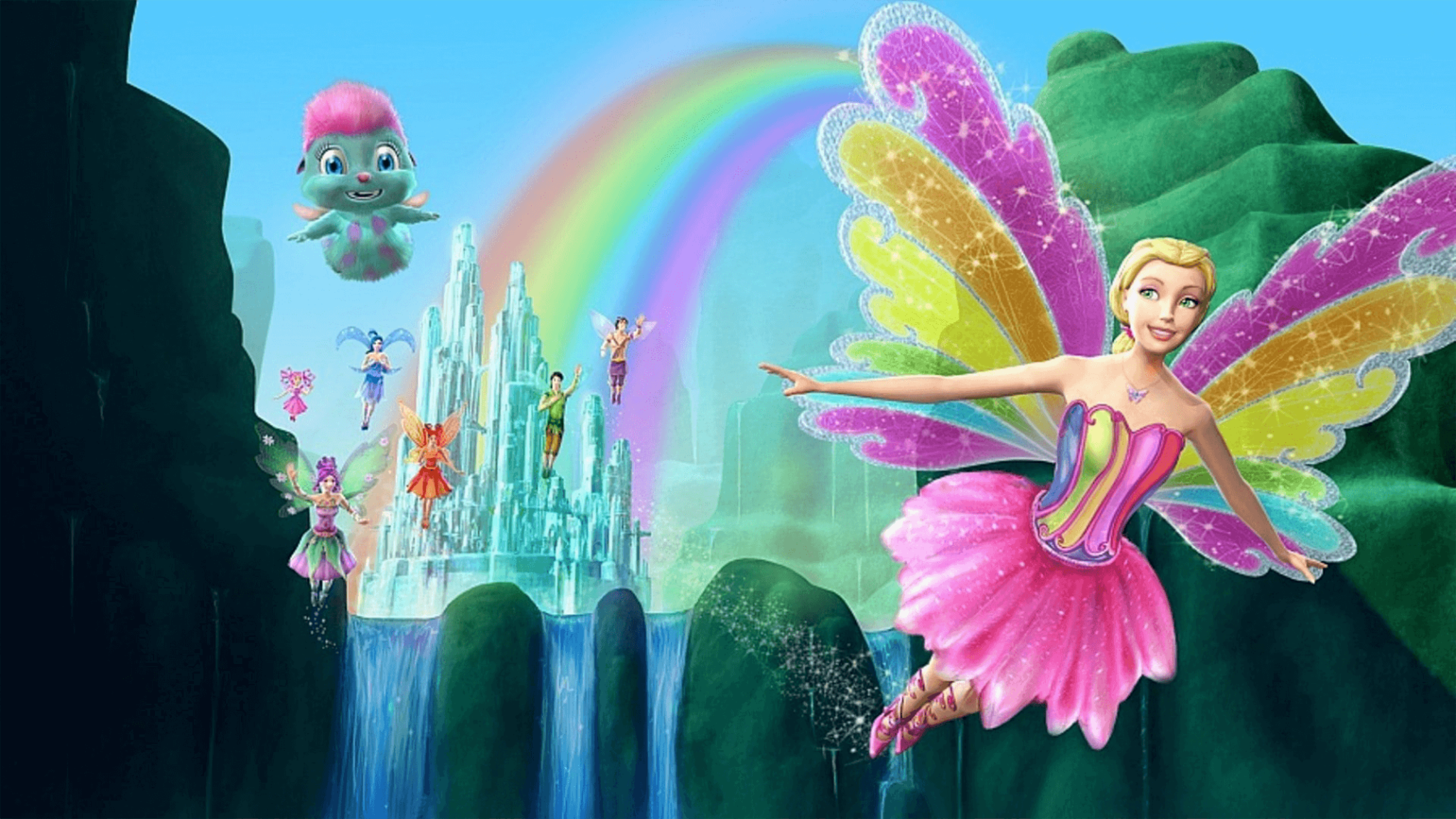 Принцесса фей. Барби Фейритопия Волшебная Радуга. Барби Сказочная Страна Фейритопия.