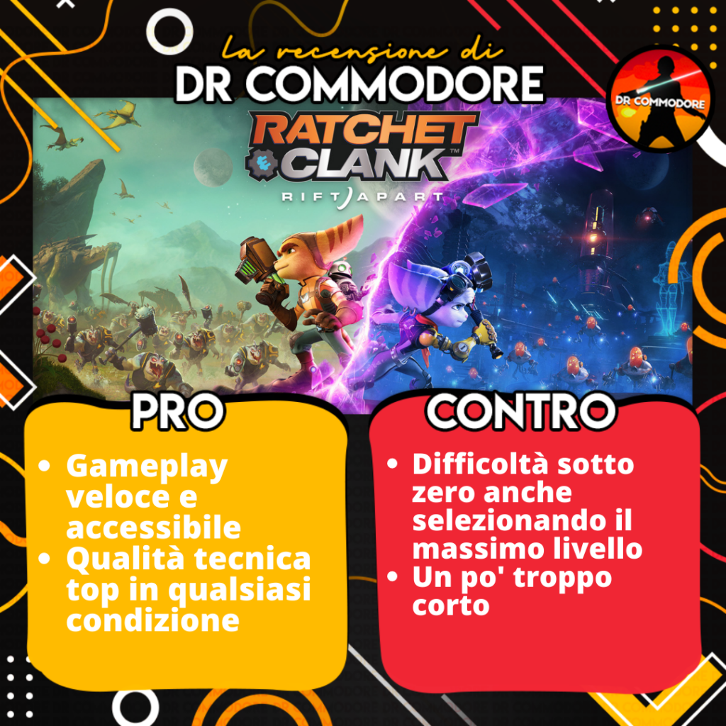 Ratchet and Clank Rift Apart pro e contro