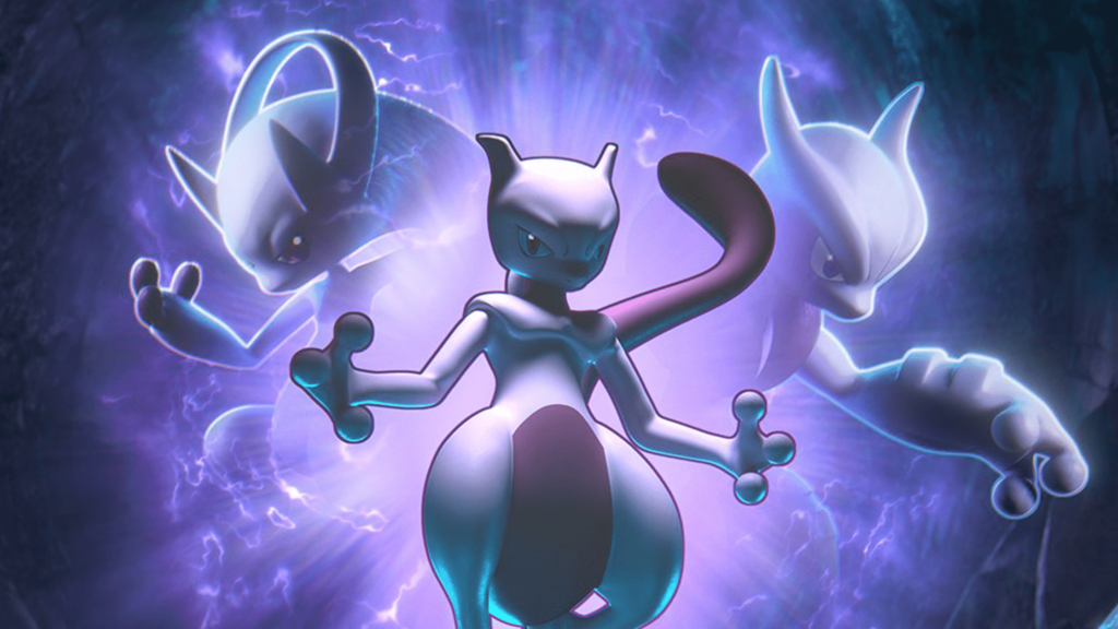 Mewtwo MegaEvoluzione X e Y wallpaper viola Pokemon Unite