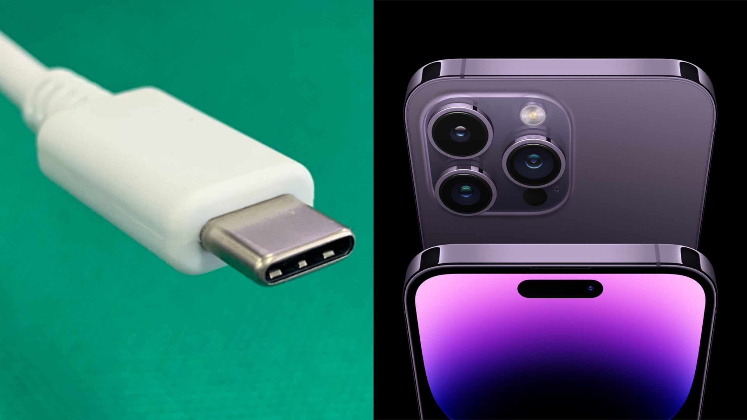 USB-C e Apple iPhone 14 Pro