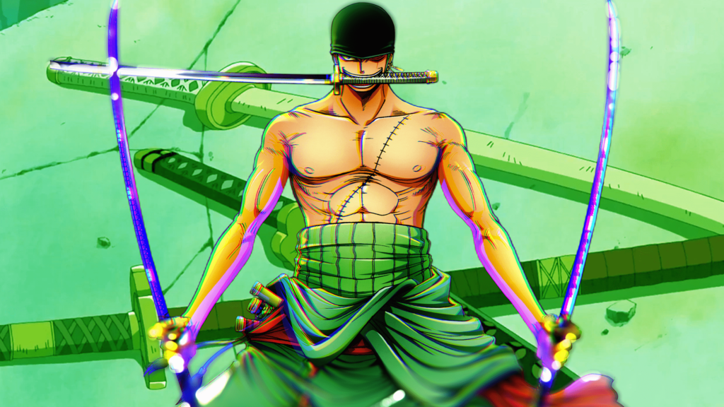 Zoro Stile 3 spade one piece wallpaper 1