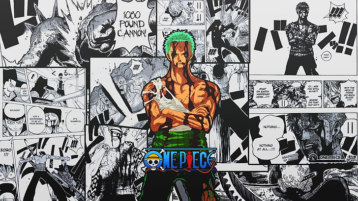 anime one piece zoro roronoa wallpaper preview