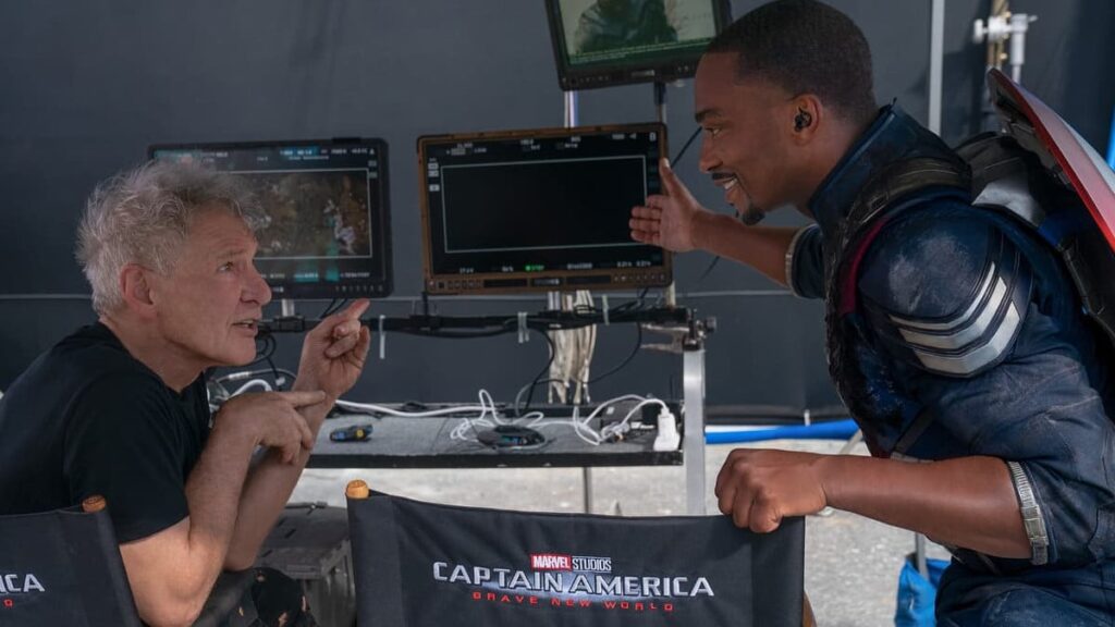 Sul set di Captain America 4