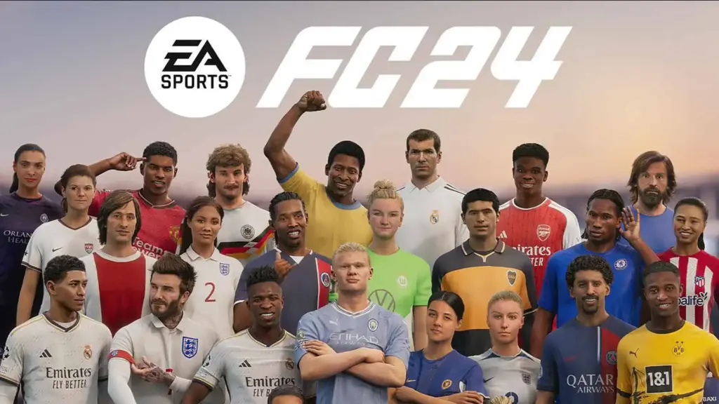 la maestosa copertina di EA Sports FC 24, ultimate edition