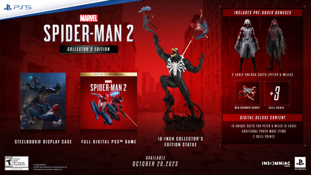 Collector's Edition di Marvel's Spider-man 2