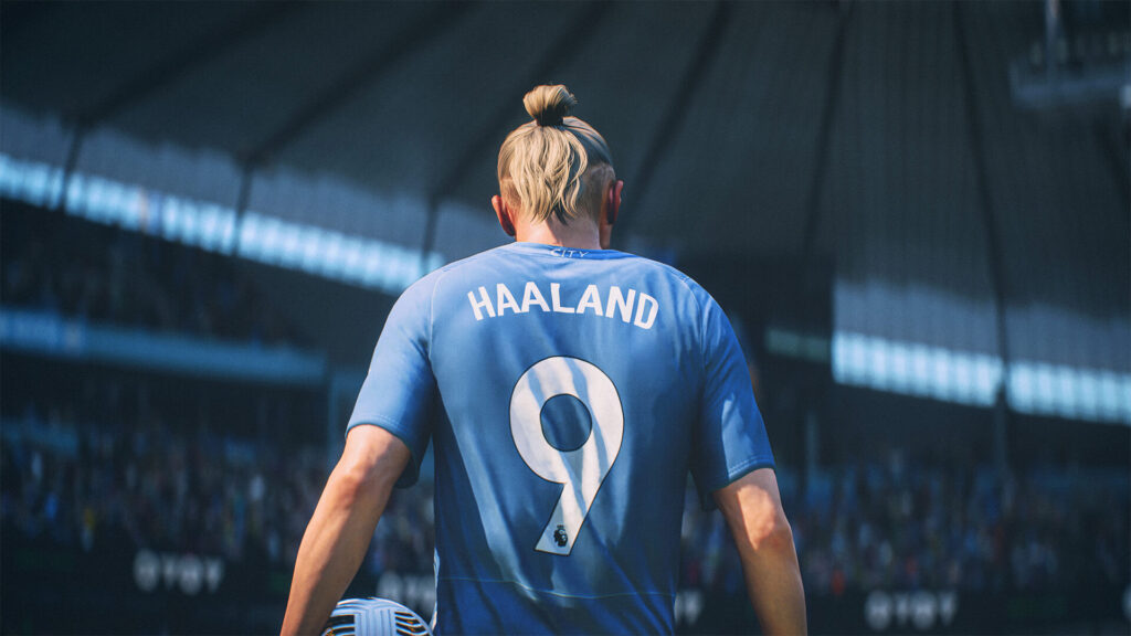Haaland, uomo copertina di EA Sports FC 24