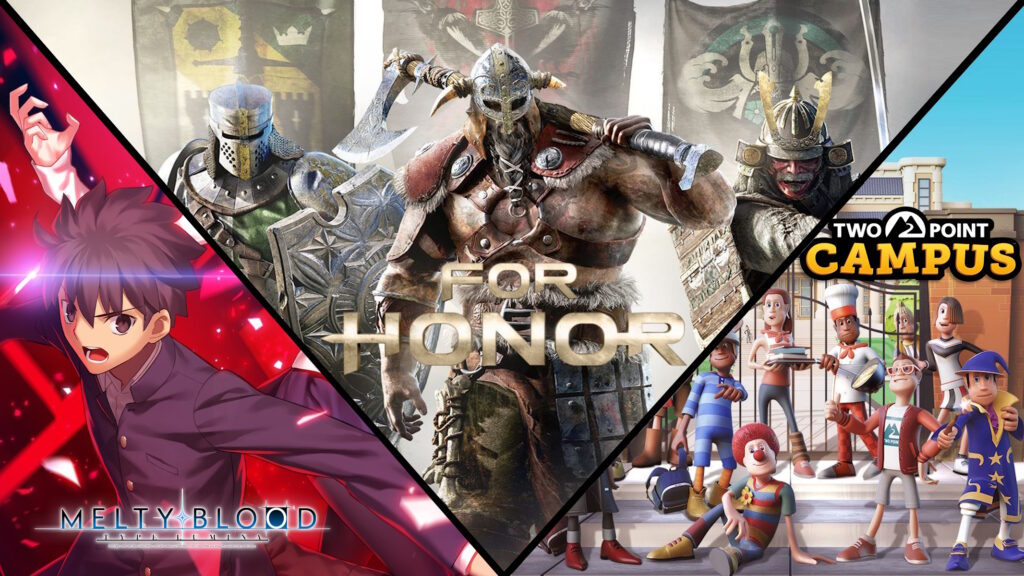 For Honor, Melty Blood e Two Point Campus in prova gratuita su Steam