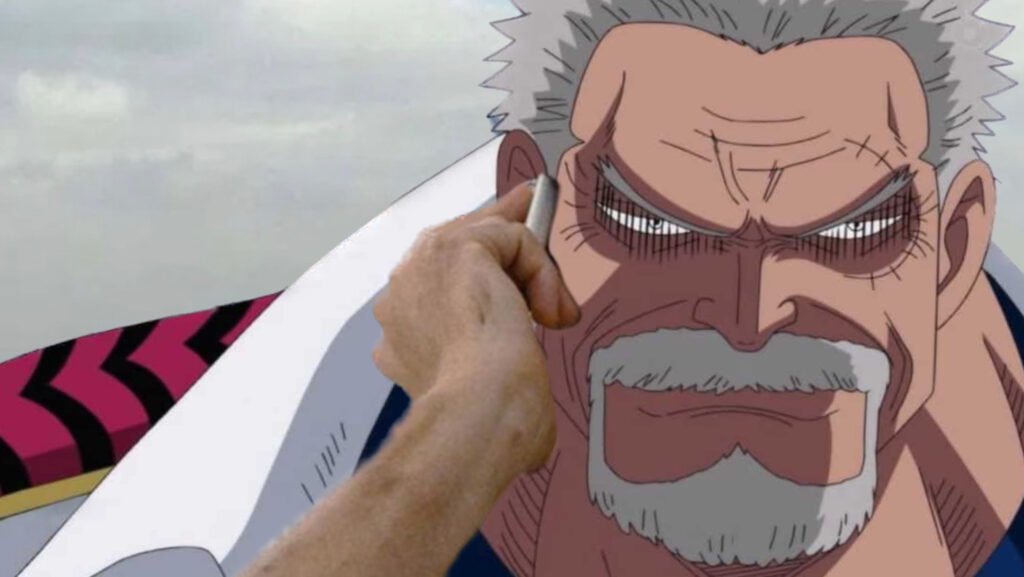 Garp di One Piece come Una Notte da Leoni Parte 2