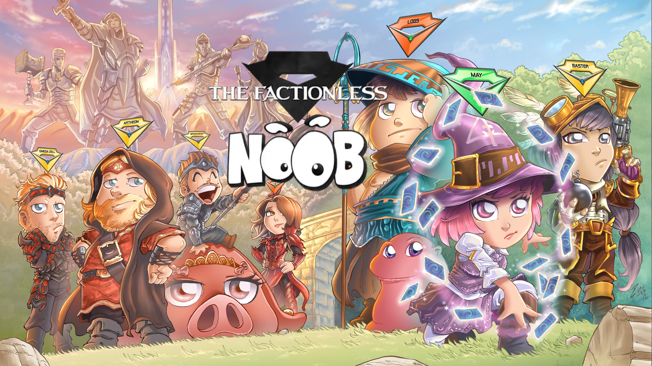 Noob - The Factionless copertina