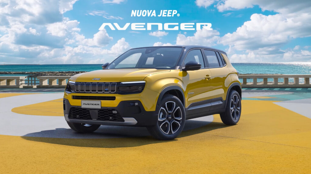 La Jeep Avenger, B SUV 100% elettrico del gruppo stellantis