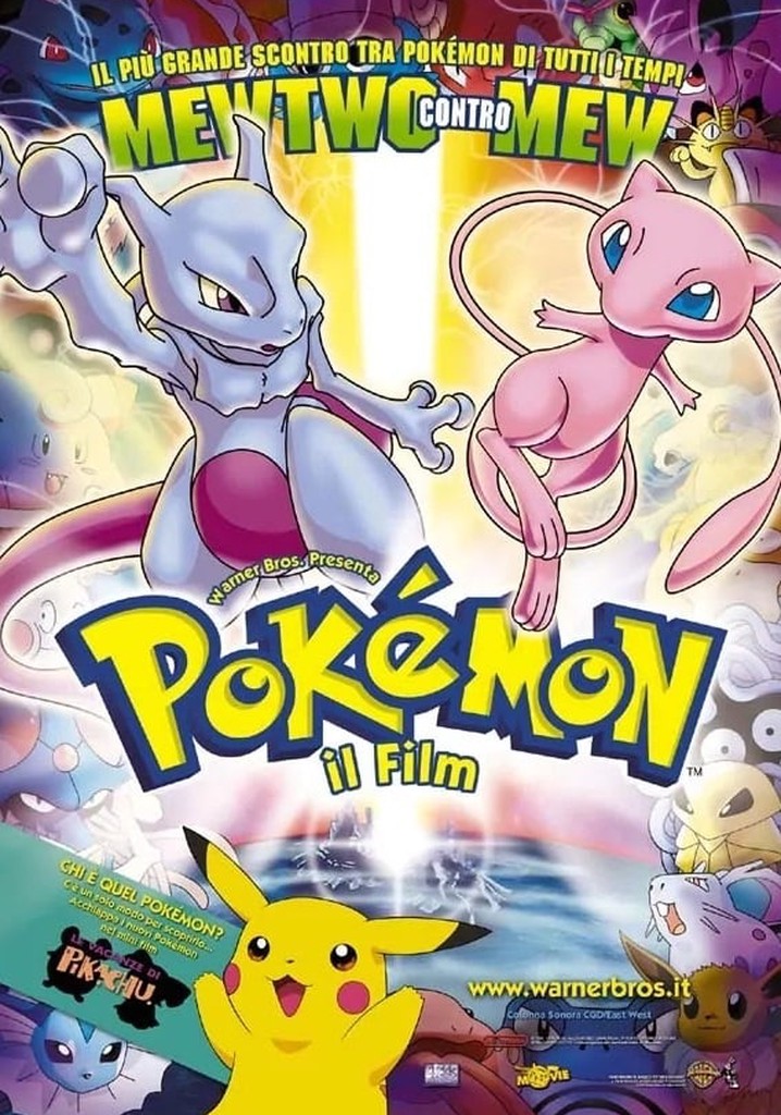 pokemon il film mewtwo contro mew