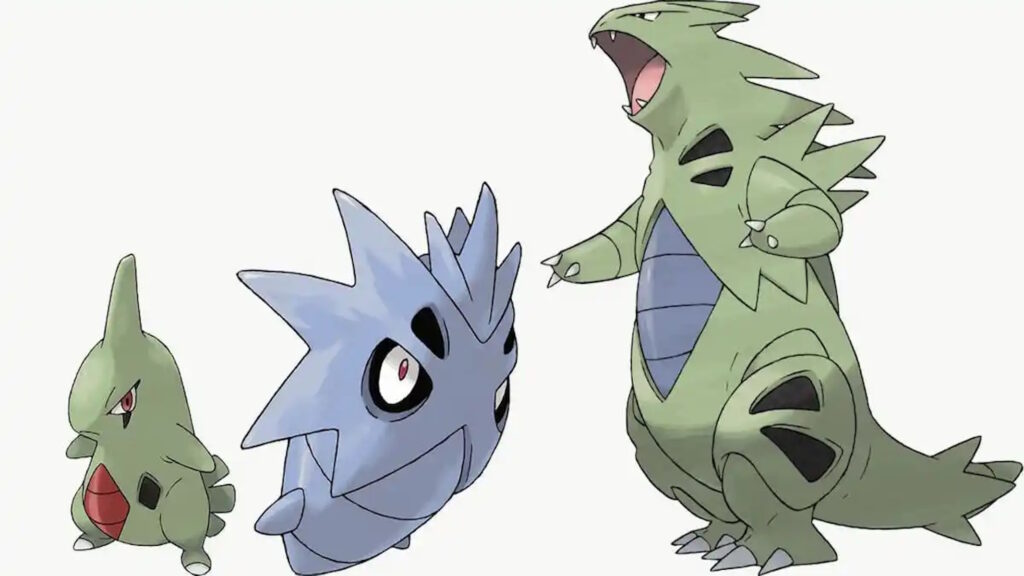 Pokémon Linea Evolutiva Tyranitar