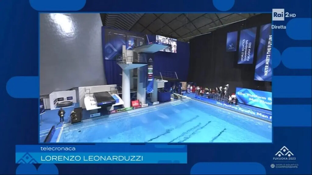 Mondiali di nuoto 2023 Telecronaca Leonarduzzi