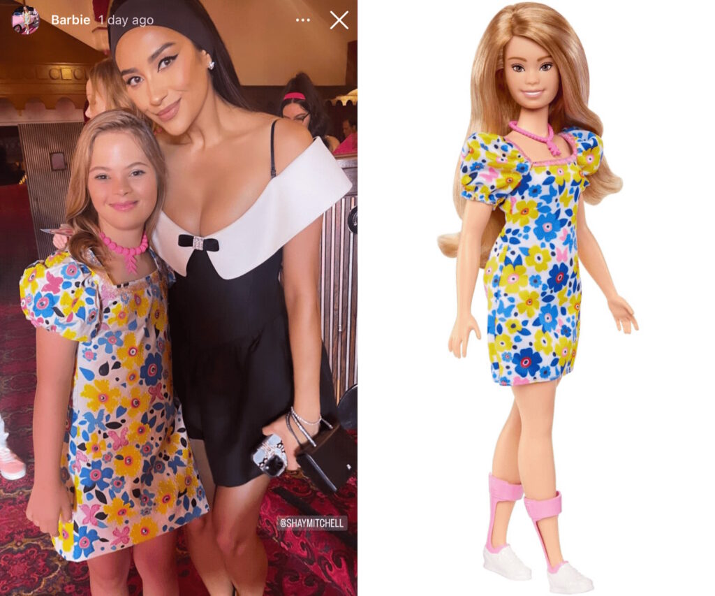 sofia sanchez barbie premiere shay mitchell