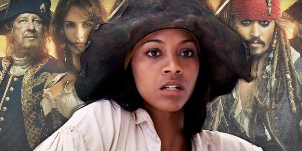 Pirati dei Caraibi, Zoe Saldana dichiara: Un film fantastico, ma non lo  rifarei
