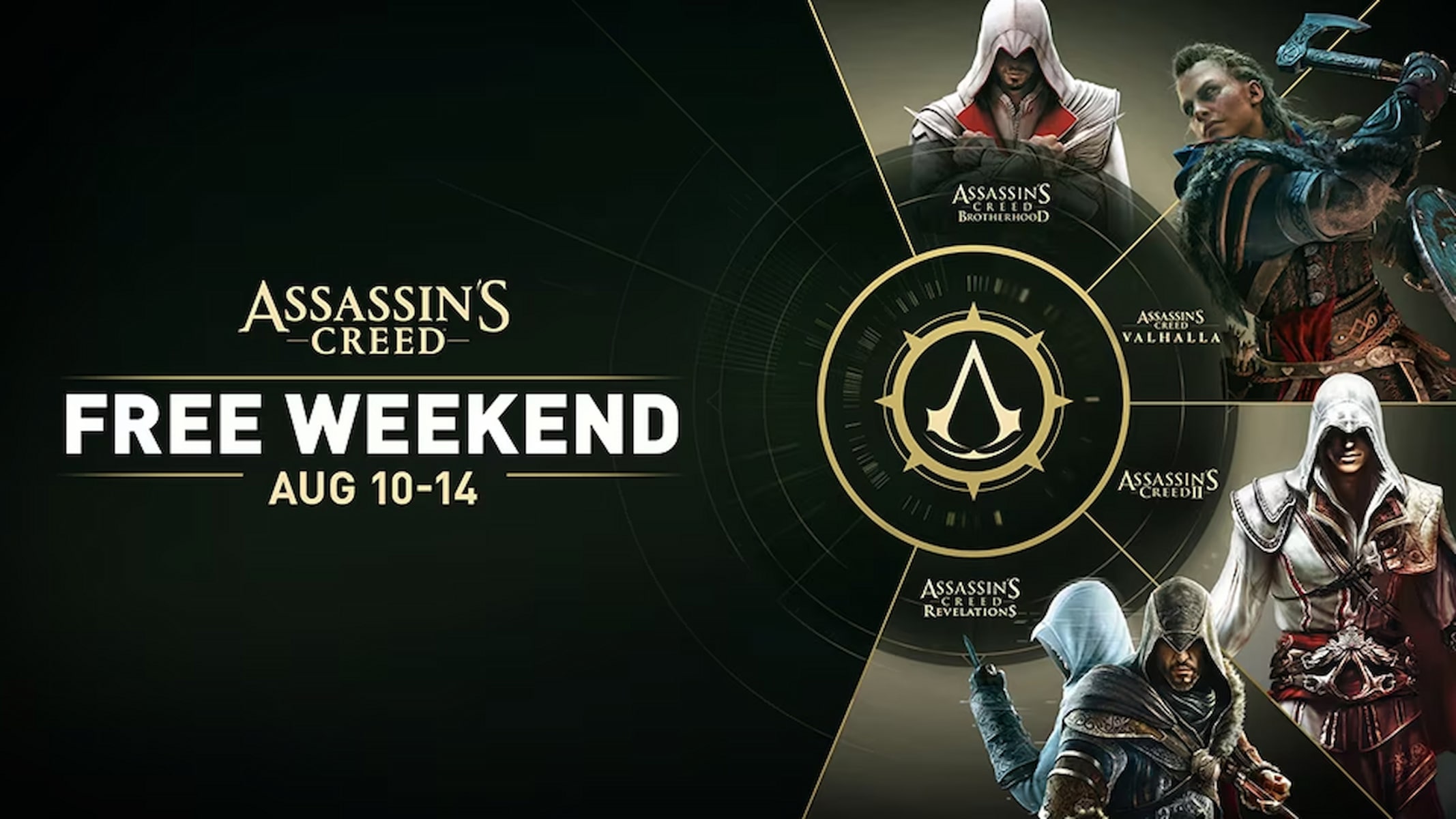 Assassins Creed free weekend1 min