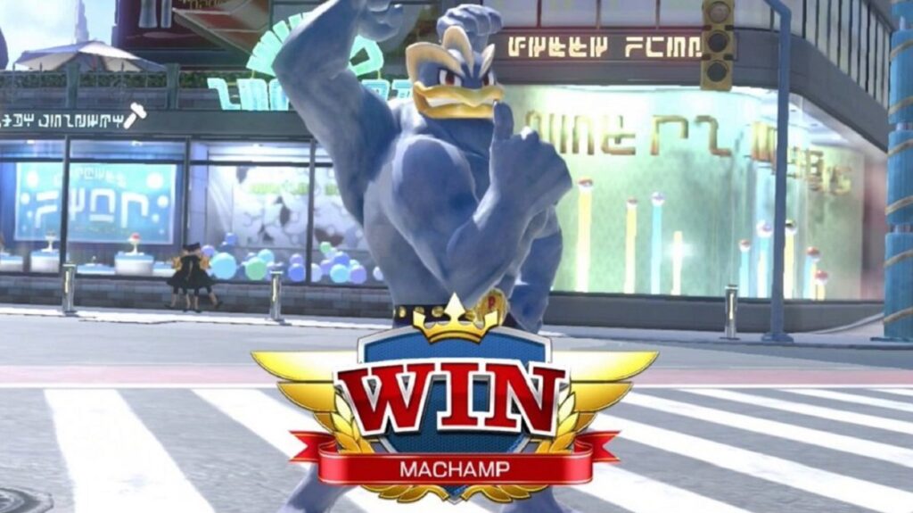 esultanza di Machamp in Pokèmon Pokken Tournament