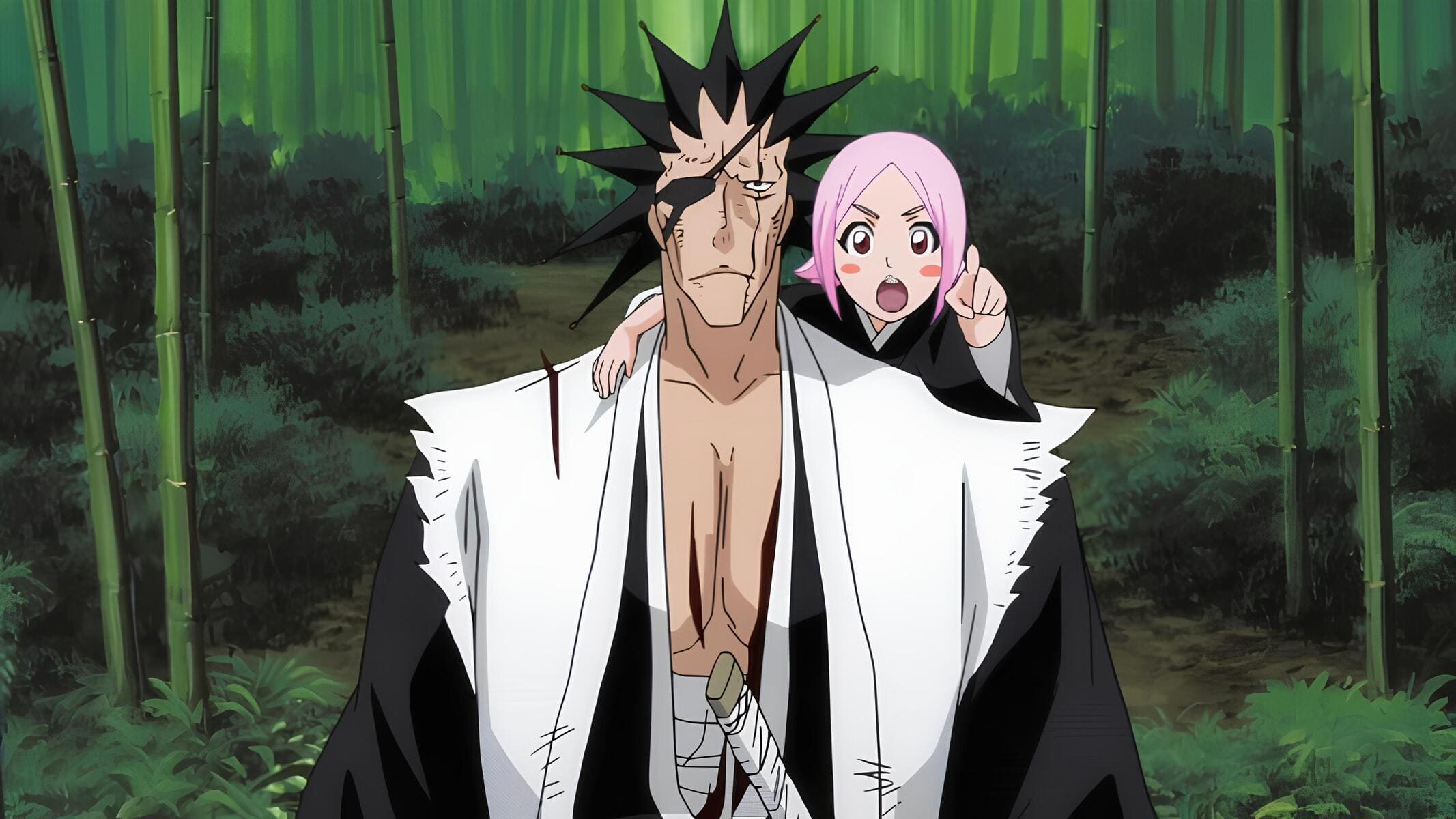 kenpachi-yachiru-bleach