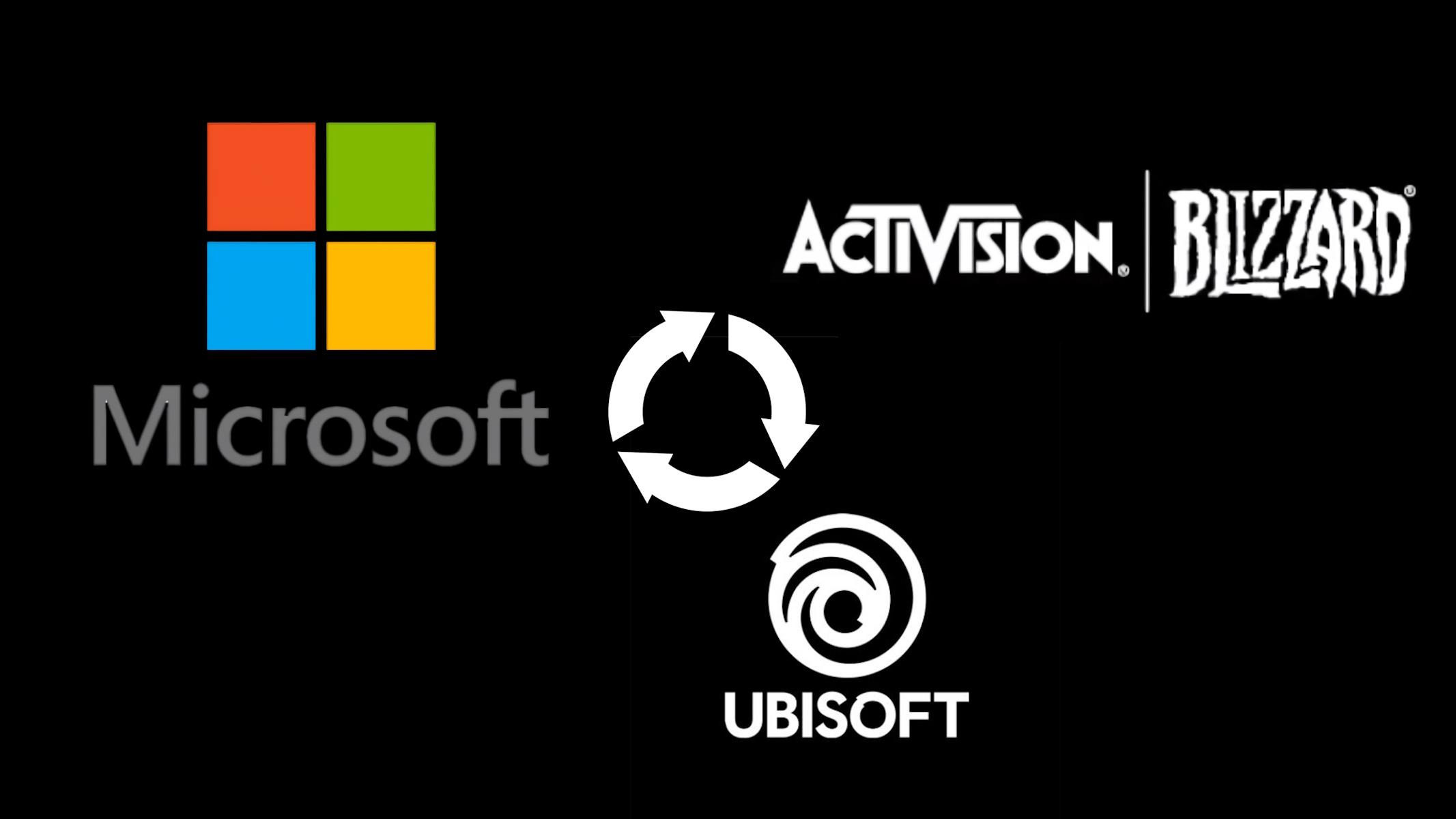 Microsoft Activision Blizzard e Ubisoft