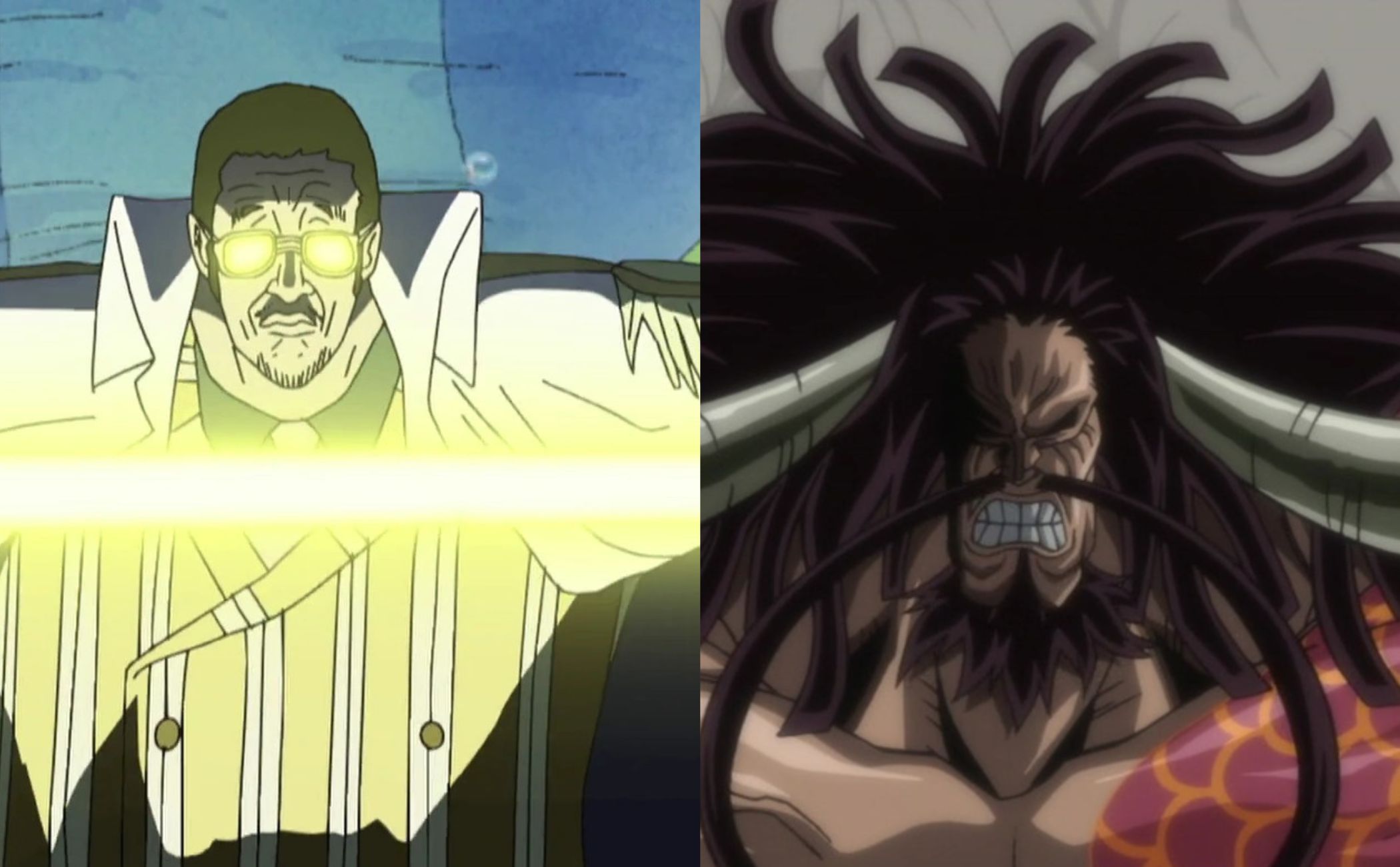 One Piece: Kaido vs Kizaru, una comparazione di forza e abilità