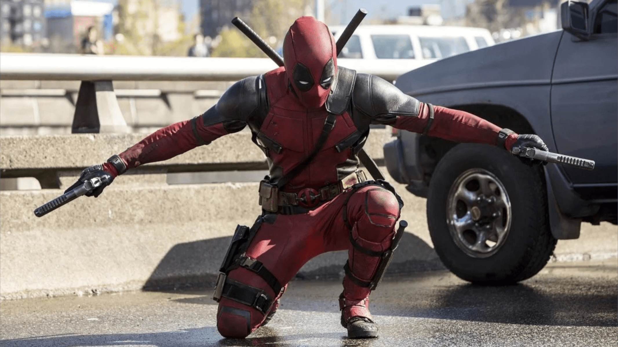 Una scena tratta dal primo Deadpool