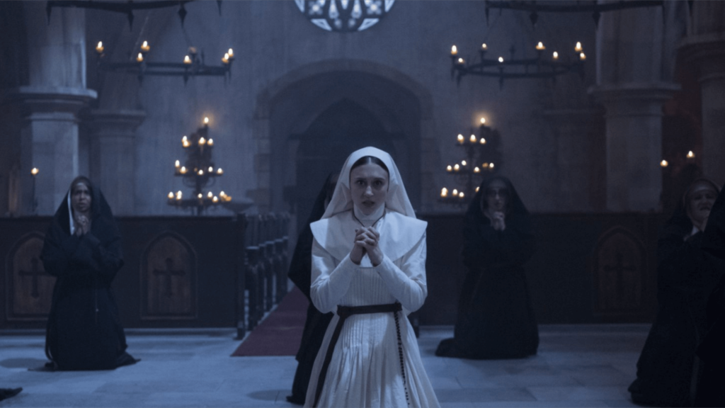 Una scena di The Nun