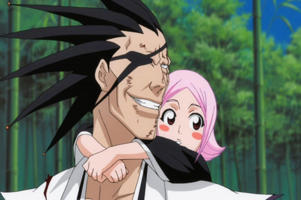 bleach-yachiru-kenpachi