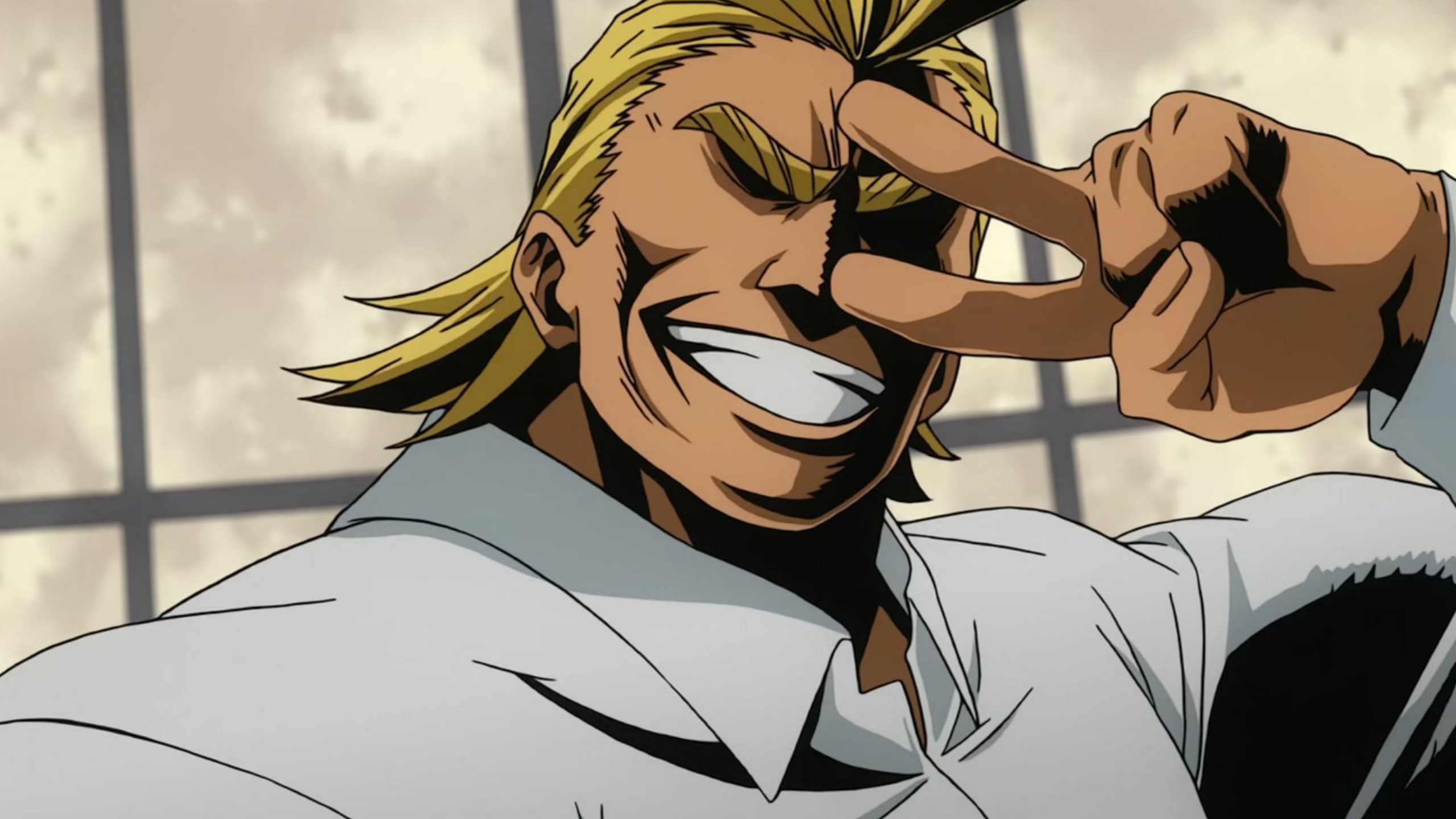 All Might di My Hero Academia